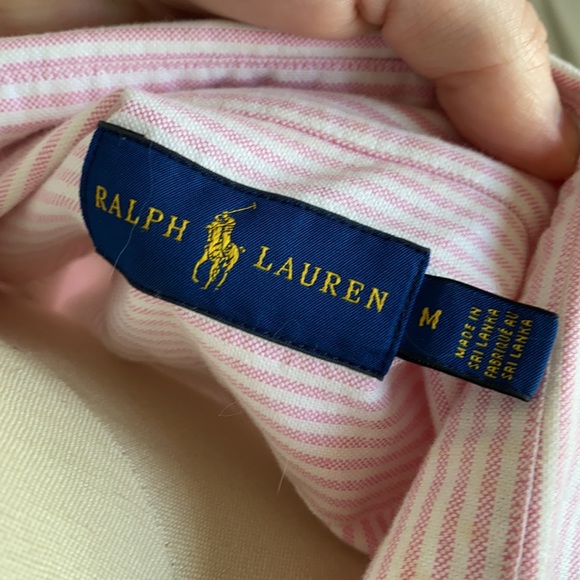 Ralph Lauren striped button up - Picture 3 of 3